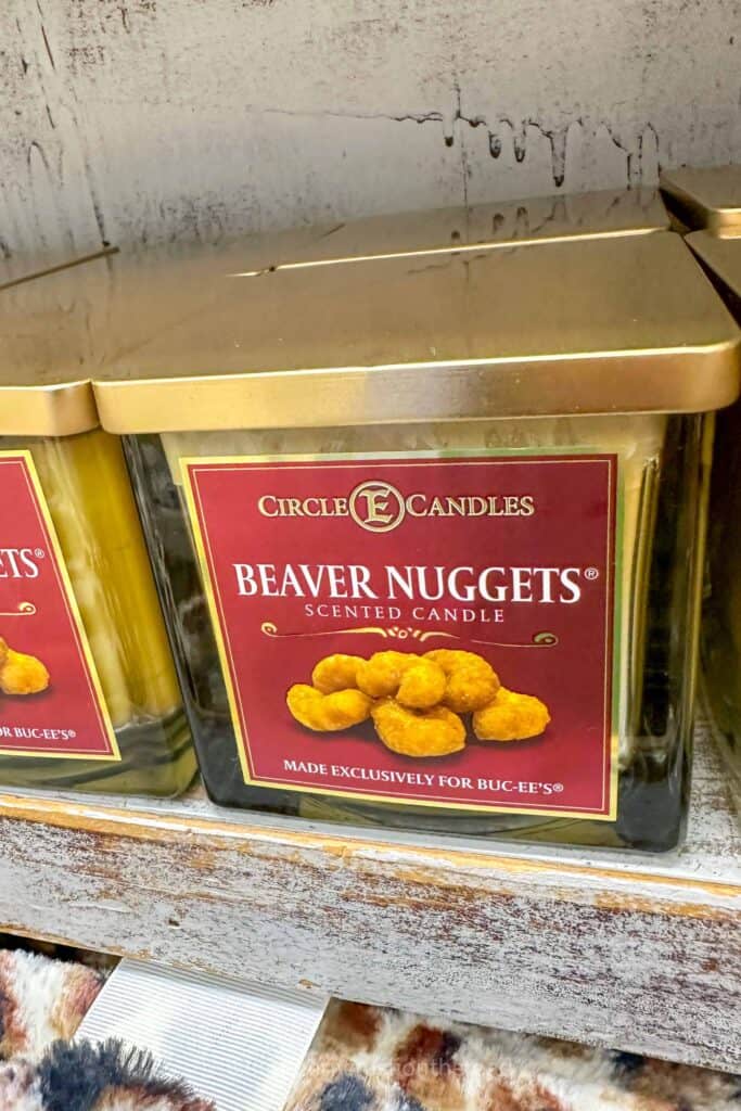 beaver nugget candle