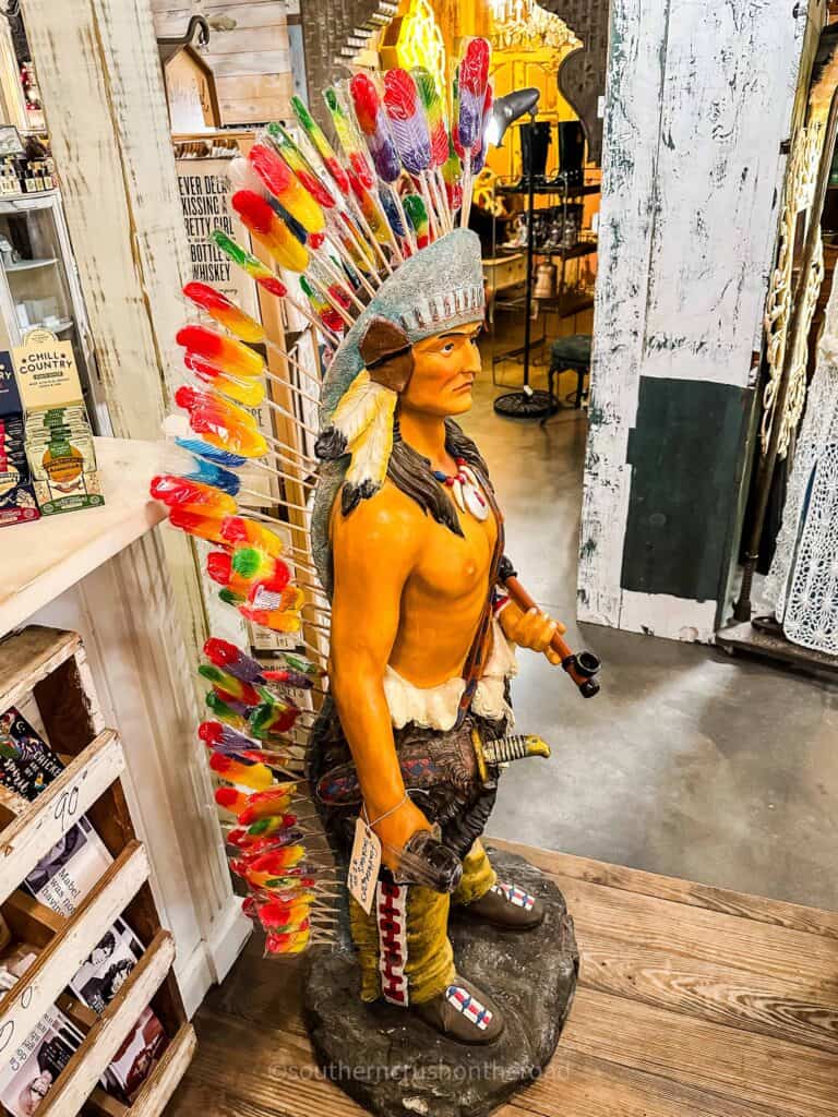lollipop indian inside junk gypsy store