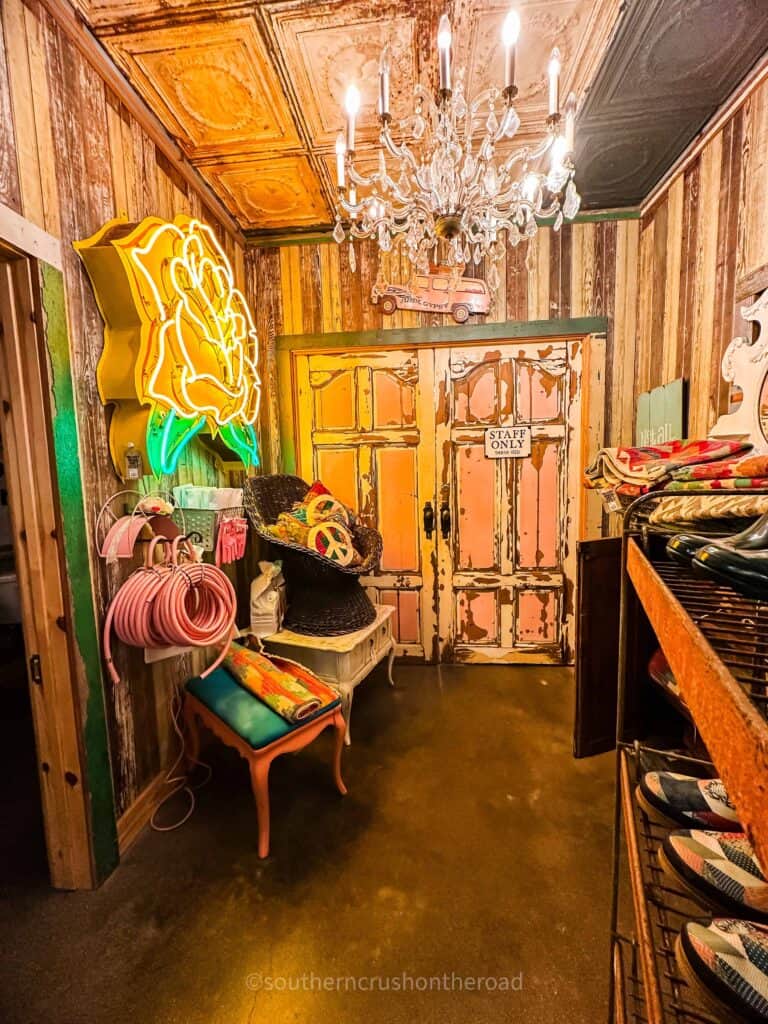 inside junk gypsy store