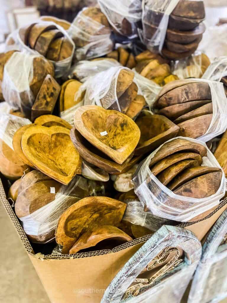 more wooden hearts