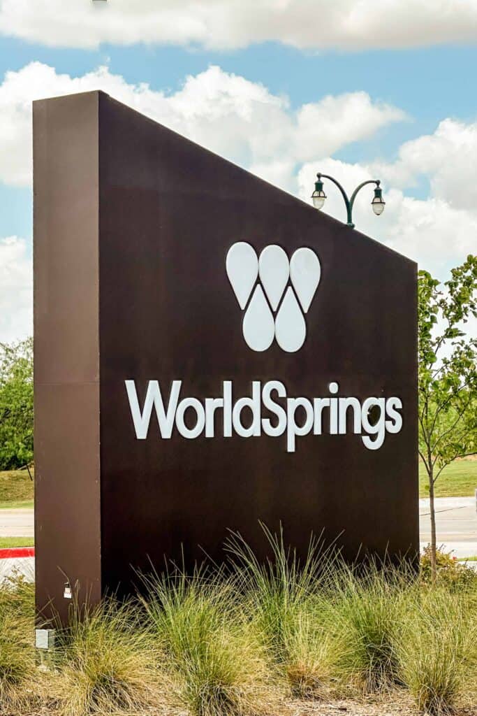 worldsprings sign